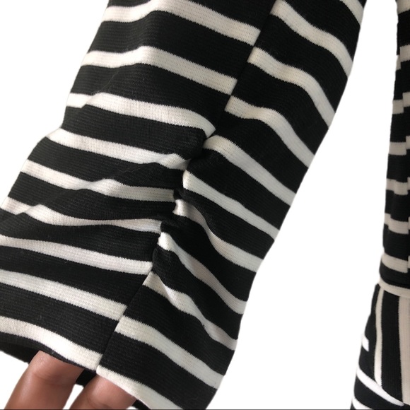 Monteau Striped Blazer M - Picture 5 of 8